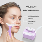 Silicone Facial Ice Roller To Shrink Pores, Soothe Redness, And Cool Down — 1