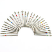 Dmoley 7pcs Diamond Nail Drill Bits Milling Cutter — 5