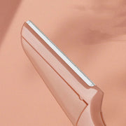 Stainless Steel Eyebrow Trimmer Folding Eyebrow Scraper — 4