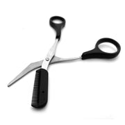 Eyebrow Trimming Scissors With Eyebrow Comb And Eyebrow Trimmer — 5