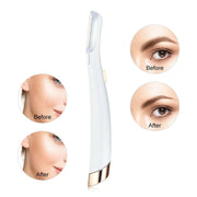 Electric Facial Hair Remover & Eyebrow Trimmer With LED Light — 3