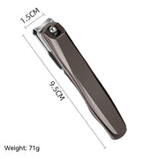 Stainless Steel Finger 360 Degree Rotary Cutter Head Nail Clippers — 9