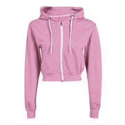 Women Summer Tops Drawstring Hooded Hood — 5