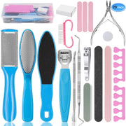 8-in-1 foot board file pedicure set — 4
