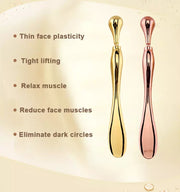 Eye Cream Stick Roller For Face Metal Spatula Puff Applicator Eye Cream Massager Facial Cream Massage Sticks Eye Metal Makeup Spatula Eye Wand 10cm — 4