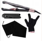 2 In1 Professional Hair Straightener Hair Crimper Dry/Wet Hair Straightening Curling Comb — 4