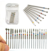 Dmoley 7pcs Diamond Nail Drill Bits Milling Cutter — 1