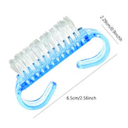 Semi Transparent Nail Horn Cleaning Brush — 3