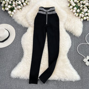 Versatile Black Pencil Pants For Women — 1