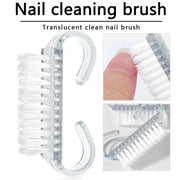 Semi Transparent Nail Horn Cleaning Brush — 9