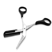 Eyebrow Trimming Scissors With Eyebrow Comb And Eyebrow Trimmer — 2