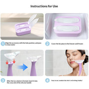 Silicone Facial Ice Roller To Shrink Pores, Soothe Redness, And Cool Down — 7