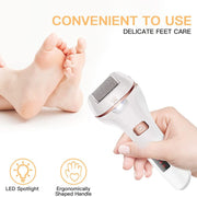Electric Foot File Rechargeable Callus Hard Skin Remover Feet Pedicure 2 Speeds — 6
