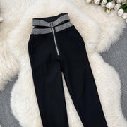 Versatile Black Pencil Pants For Women — 3