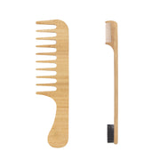 Big Tooth Smooth Hair Brush, Hair Comb, Bamboo Comb — 3