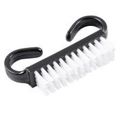 Semi Transparent Nail Horn Cleaning Brush — 12