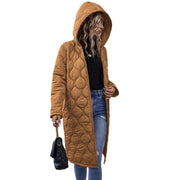 Zipper Hooded Thickened Jacket Cotton Clothes Women's Clothes — 5