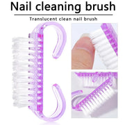 Semi Transparent Nail Horn Cleaning Brush — 2
